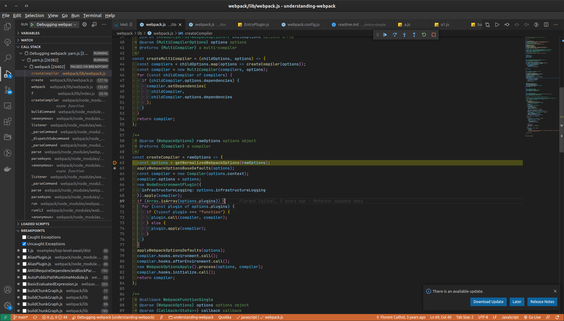 Deep look into how webpack's bundling process works