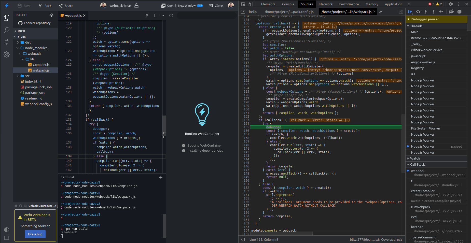 Deep look into how webpack's bundling process works