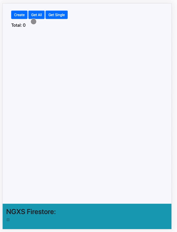Display Loading... while fetching data