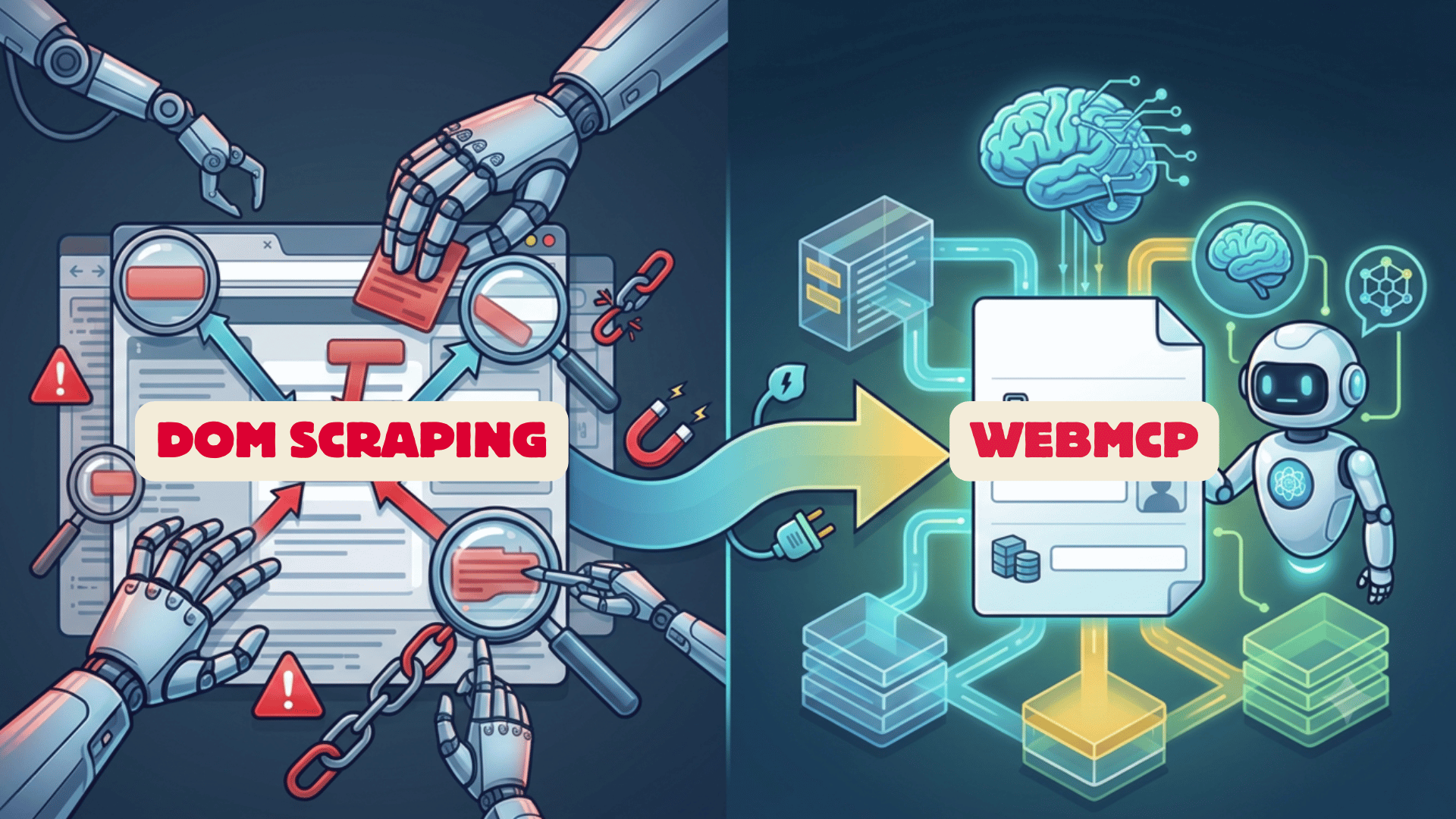 Featured image for: From DOM Scraping to Contracts: Understanding WebMCP (Part 1)
